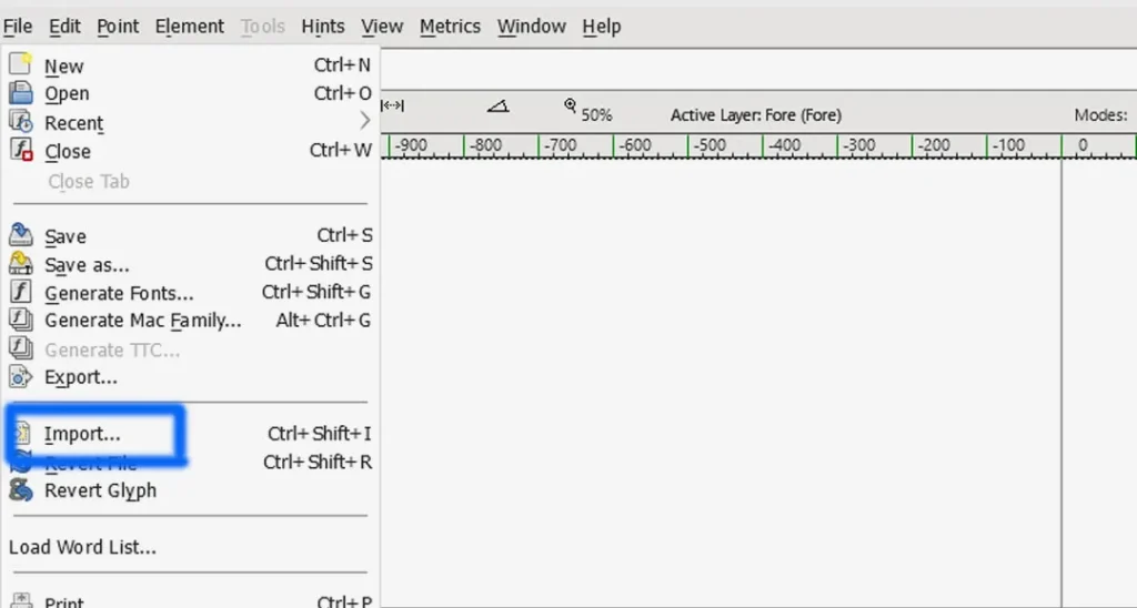 Importing SVG to convert scribble to typography 