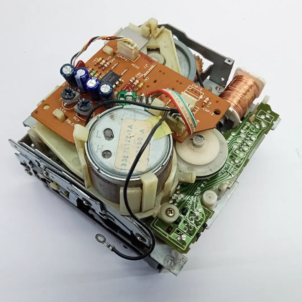 Cassette Deck A rear side with drive board