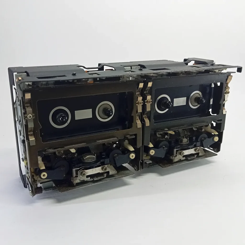 Cassette Deck and holder frame 