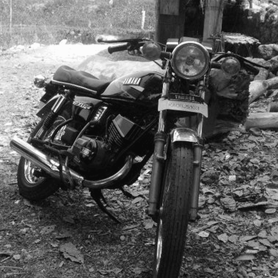 My Yamaha RX100 after first restoration