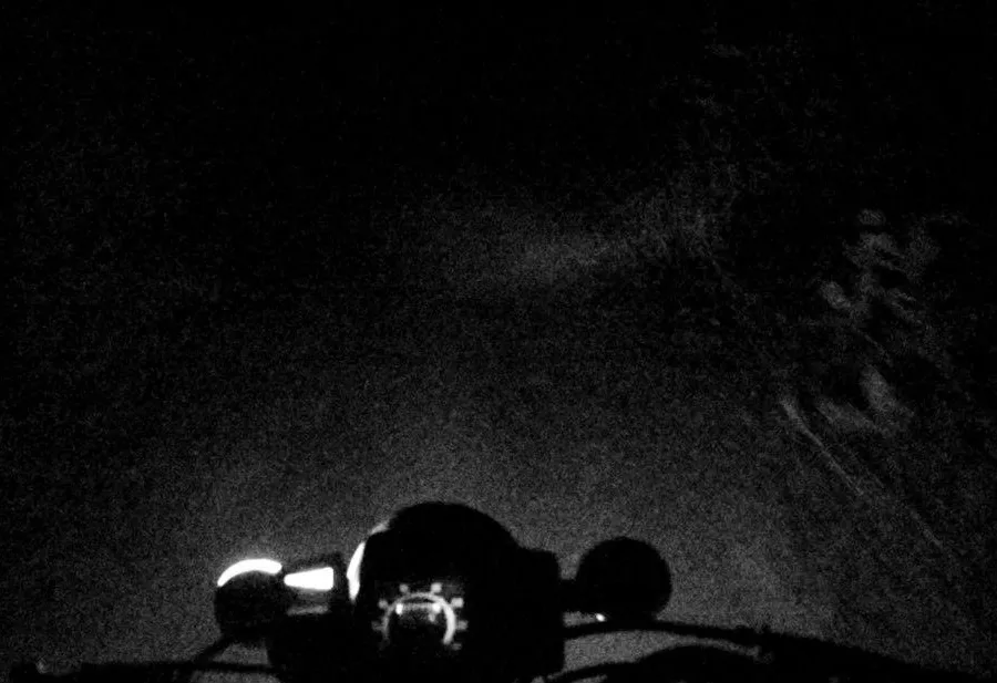 Night Ride with yamaha rx100
